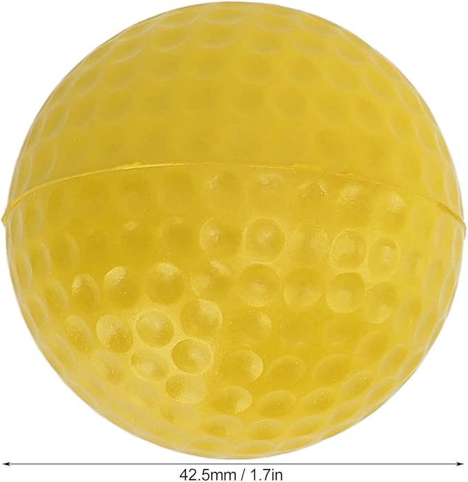 PU Foam Golf Balls, Strong Flexibility Outdoor Golf Practice Ball for Sports Fitness Home Use