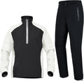 fit space Waterproof Golf Rain Suits for Men Performance Rain Jackets and Pants for All Sports