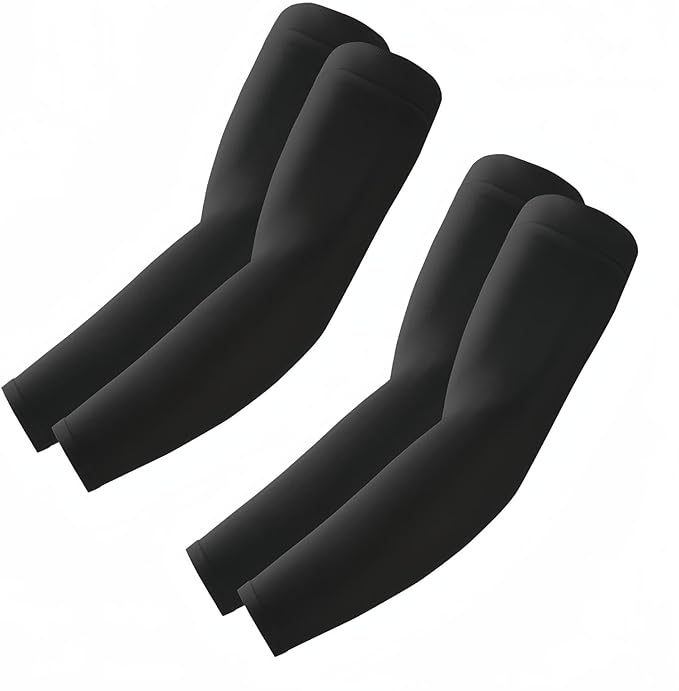 Arm Sleeves, Cooling UV Sun Protection Sports Compression for Men/Women