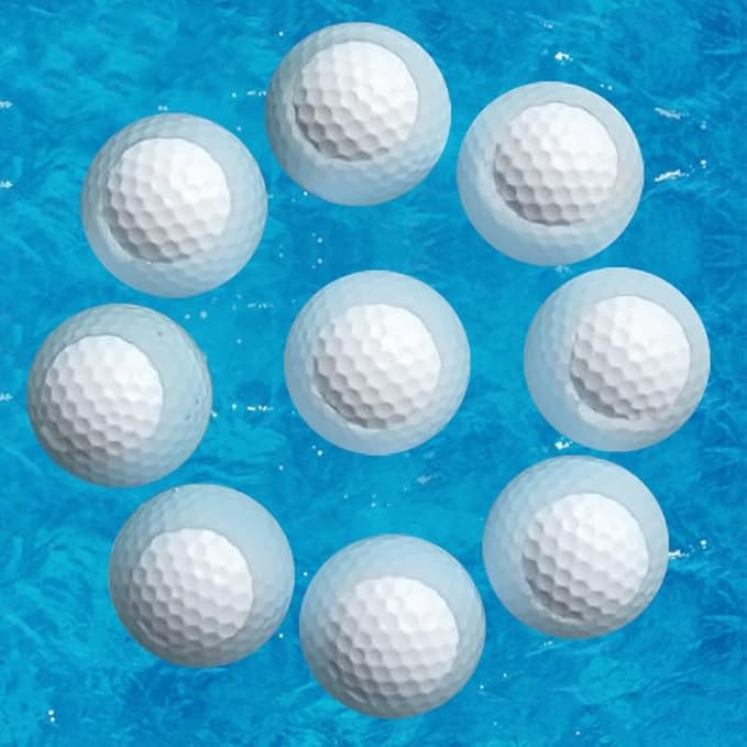 Floating Golf Balls 15 pcs for Lake or Pool, Practice Water Floater Golf Balls