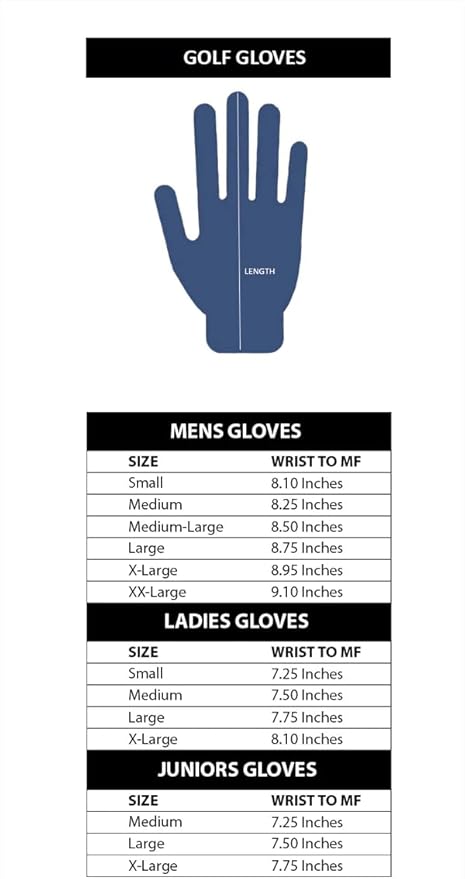 BG Bender - Mens Golf Glove, Durable Spandex Golf Gloves, Unique Golf Gloves