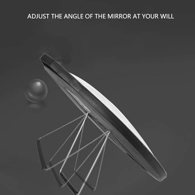 Golf Practice Mirror, 360 Degrees Golf Putting Alignment Mirror Convex Reflective Golf Swing Mirror Wide Angle Golf Training Aid for Golf Corrective Action