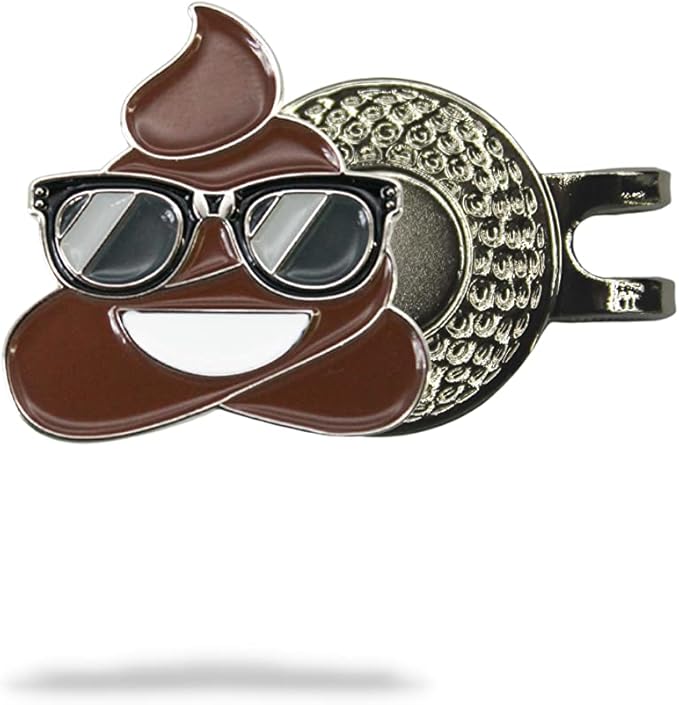 Funny Golf Ball Marker + Premium Magnetic Hat Clip | Unique Gift for Men & Women Golfers | Hilarious Golf Accessory for Any Golfer | NEW Designs!