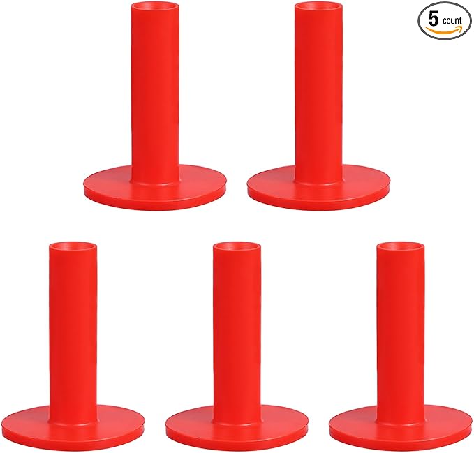 PATIKIL Rubber Golf Tees, Tall Practice Training Driving Range Tee Stable Ball Holder