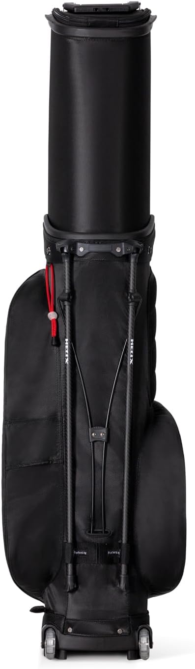 HELIX Retractable Golf Stand Bag with Wheels