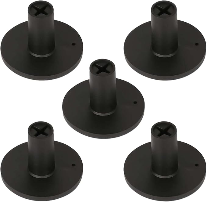 Rubber Golf Tees for Mats Adjustable Height Golf Simulator Tees,Indoor Outdoor Practice,Non-Slip Mat Tees with Holder,Compatible with Driving Range