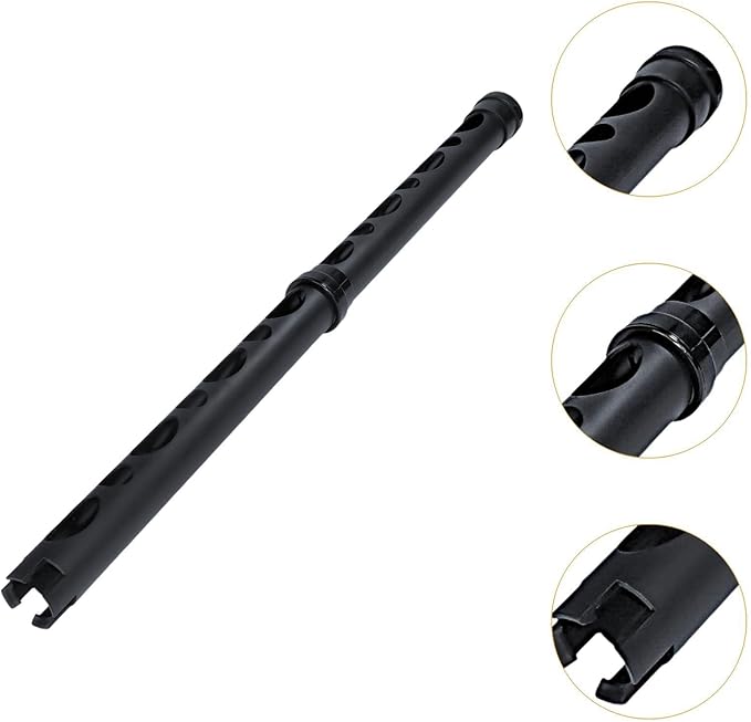 Golf Ball Retriever Upper Tube for Men Women Detachable Golf Ball Pick up Tool for Driving Range