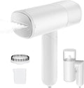 Handheld Steamer for Clothes, 1200W Foldable Travel Steamer, 20 Sec Preheat Garments Wrinkle Remover, 120V Portable Hand Iron with 150ml Water Tank, Clothes Steamer for Home Travel-White