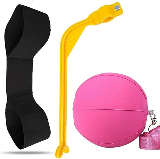 3-Piece Golf Swing Trainer Set - Arm Band, Impact Ball & Posture Aid - Boost Skills for All Levels