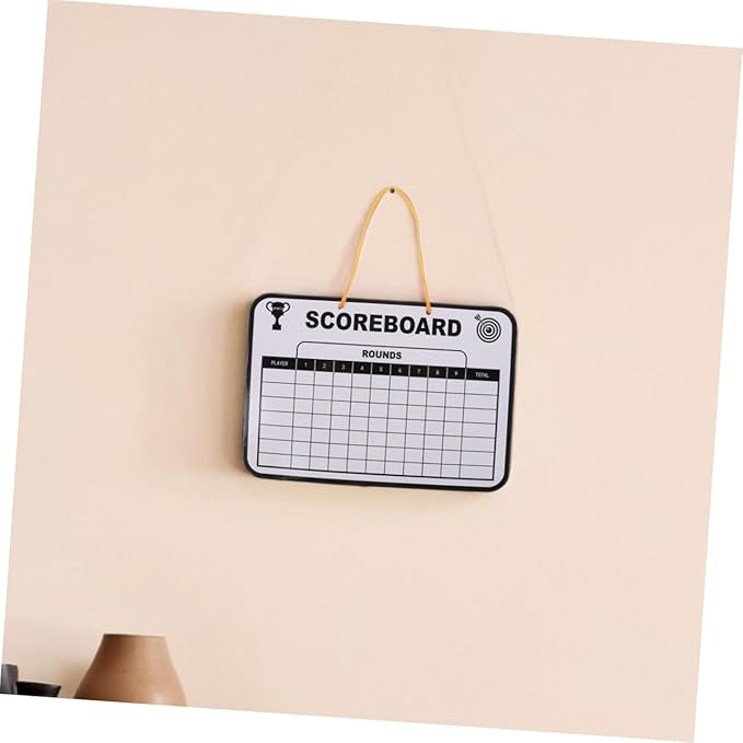 VICASKY 2pcs Boys and Scoreboard Double-Sided Dry Erase Board for Score Tracking Lightweight and Portable Golf Training Tool for Indoor and Outdoor Use