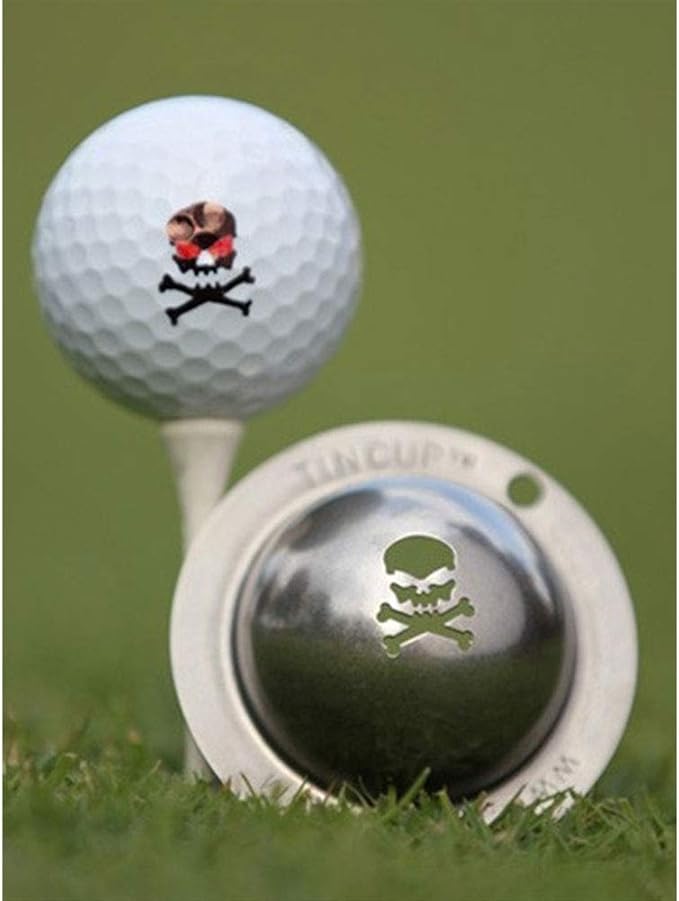 Tin Cup Golf Ball Marker Stencil - Premium Personalization Tool for Golfers - Custom Design Ball Marker - Golf Accessories Gift for Men and Women- Made in The USA