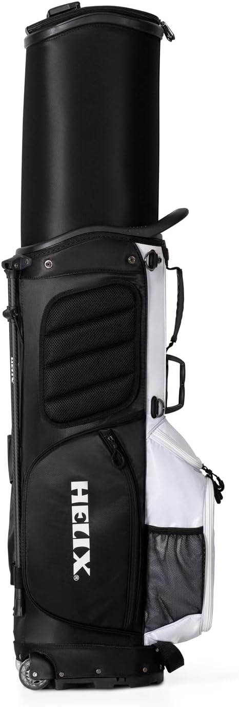 HELIX Retractable Golf Stand Bag with Wheels