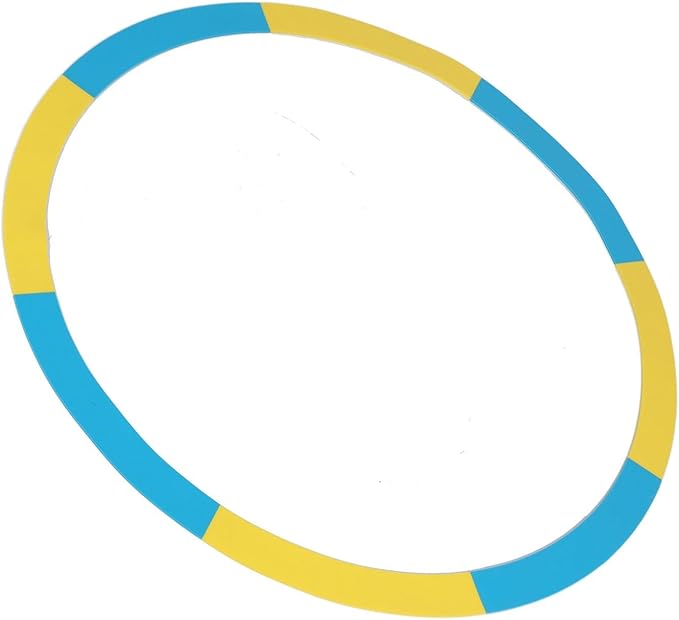 Fockety Golf Target Circle, Golf Training Aid Golf Targets, Ultra Thin Silicone Golf Practice Target Rings Golf Putting and Chipping Training Tool Bright Color Markings