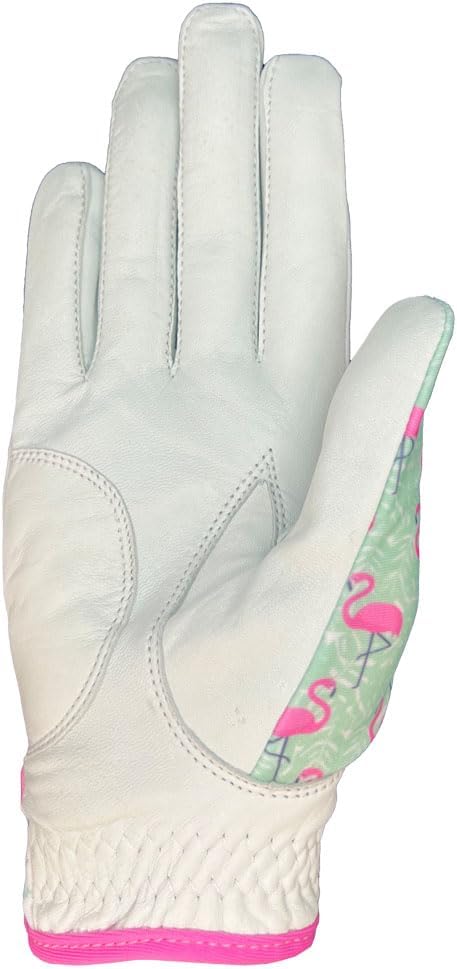 Giggle Golf Women's Golf Glove - Adjustable Strap, Left Hand Gloves for Women