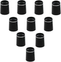 yukata Black Golf Ferrules Golf Club Ferrules Golf Ring Golf Tapered Ferrules 0.335 Golf Club Parts for Most Brands of Irons 10PCS