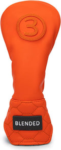 Golf Club Head Covers, Driver Covers Fariway Wood Covers Hybrid Head Covers 3 Wood Headcover Leather Golf Headcover with Number Tag for Scotty Cameron Odyssey Taylormade
