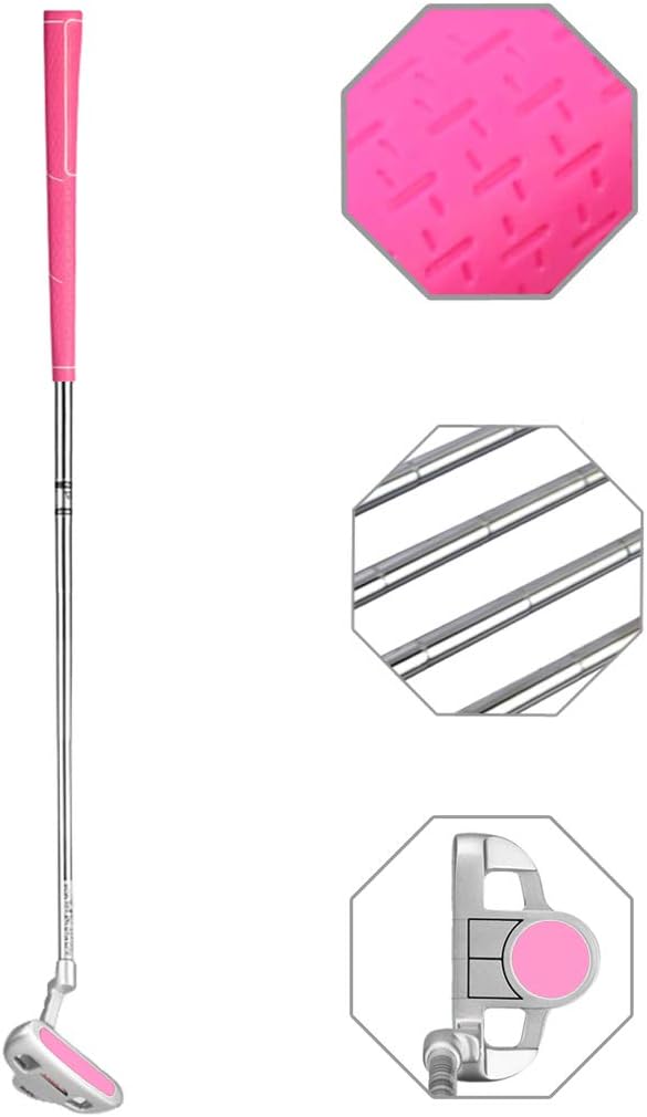 Junior Golf Putter Stainless Steel Kids Putter Right Handed 3 Sizes to Choose Freely for Kids Ages 3-5 6-8 9-12