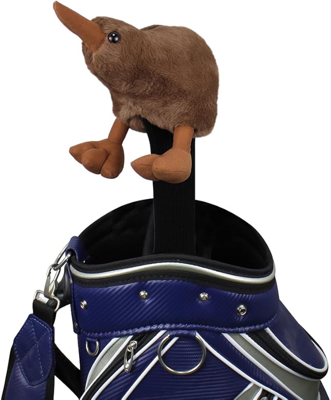Scott Edward Golf Club Cover Fit Well for Driver or Fairway Wood Golf Club, Funny Cute Animal Design Soft Functional Golf Headcover Stylish Protection for Your Clubs for Men and Women