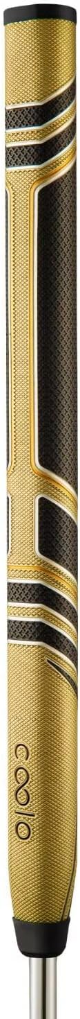 COOLO Low Torque Golf Putter, Provide Greater Stability and Less Face Twisting, Blade/Mallet/Heavy/Center Shafted/Counter Balanced Putter, Oversized Grip, Right & Left