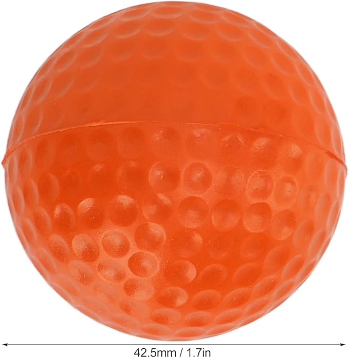 PU Foam Golf Balls, Strong Flexibility Outdoor Golf Practice Ball for Sports Fitness Home Use
