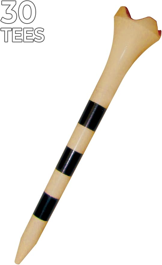 Pride Performance 3-1/4" Striped Golf Tee, 30 Count