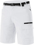 TACVASEN Men's Summer Outdoor Shorts Quick Dry Cargo Casual Work Hiking Shorts (NO Belt)
