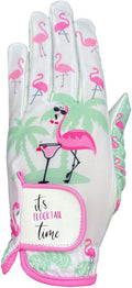 Giggle Golf Women's Golf Glove - Adjustable Strap, Left Hand Gloves for Women