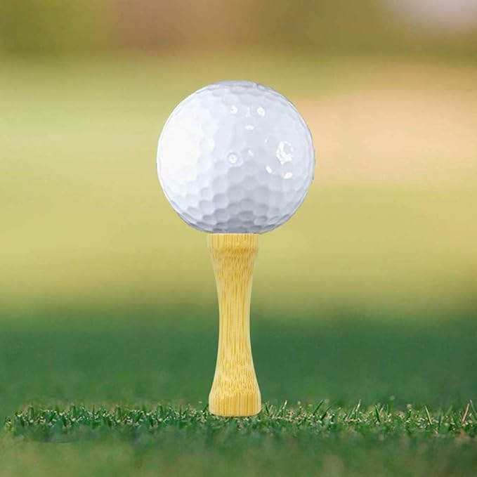 Step Down Golf Tees 2-1/8"or 2-3/4"or 3-1/4" 100 Count Wooden Golf Castle Tees