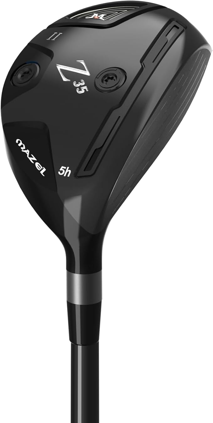 MAZEL Rescue Hybrid Golf Clubs for Men - 2,3,4,5,6,7,8,9,P Single Club for Right Handed Golfers,Regular/Stiff Flex Graphite Shafts