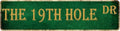 Golf Decor Signs For Man Cave The 19th Hole Dr Tin Sign Golf Theme Home Decoration Sports Bar Decor Golf Office Decor For Men Man Cave Bar Street Sign 4x16 Inch