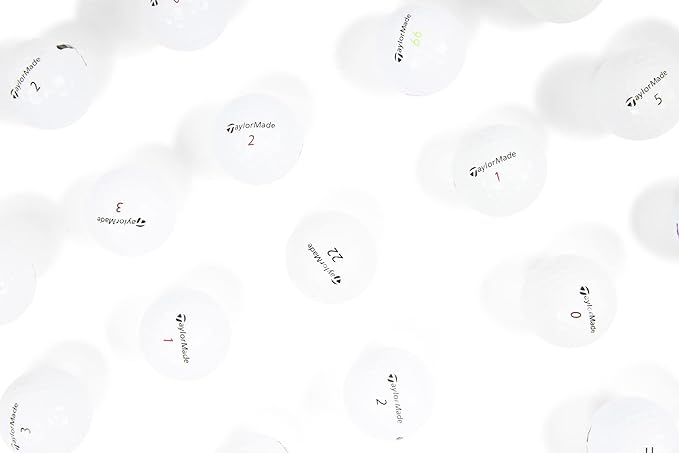 Clean Green Golf Balls - 48 Recycled Used Golf Balls for TaylorMade Golf Balls - Good Condition for Men