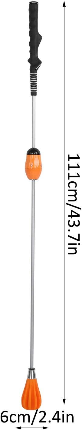 Drfeify Golf Swing Trainer, Golf Swing Practicing Stick with Adjustable Force Design, Golfer Correction Training Rod Tool Equipment