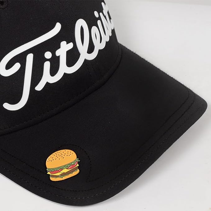 Funny & Unique Golf Ball Markers with Hat Clip – Food & Fun Icons – Perfect Golf Accessories & Gifts