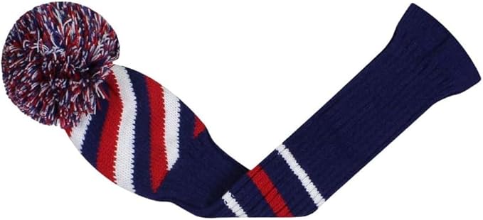 Scott Edward Knit Golf Head Covers for Woods Set of 3 Fits Well Driver(460cc) Fairway Wood and Hybrid(UT) The Perfect Change for Golf Bag
