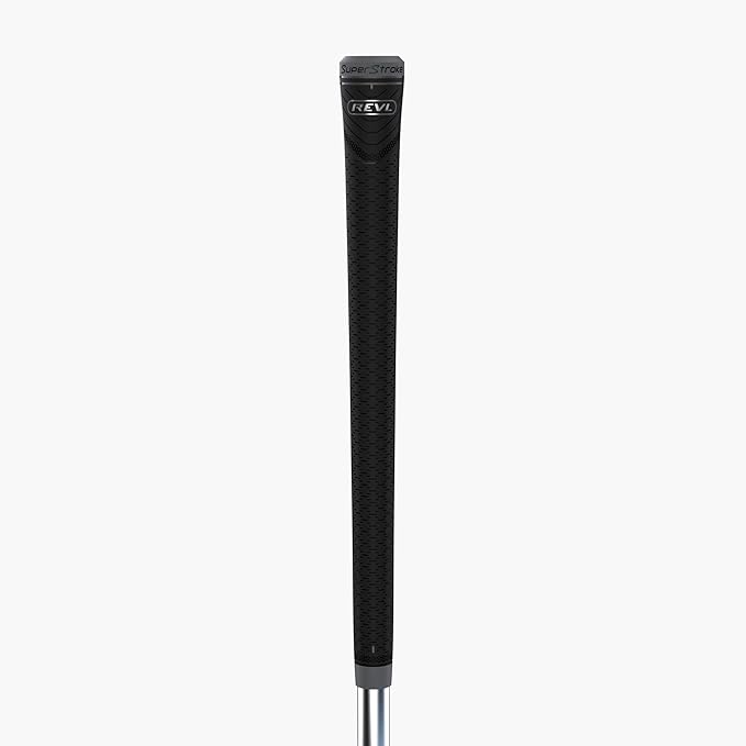 SuperStroke REVL Player Standard Golf Club Grips, .60 Round, All-weather Control and Long-lasting Performance in a Durable, High-traction Design
