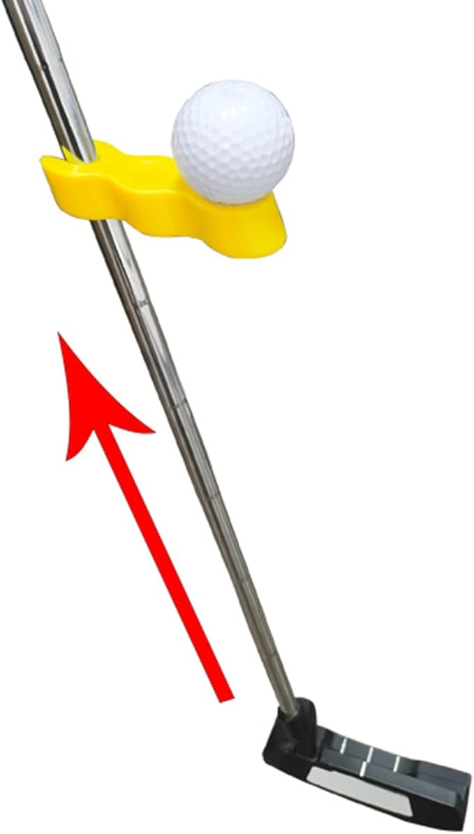 Putting Trainer Putter Correction Putter Straight Practice Eye Line Training Aids,9.5x3.0x2.8cm