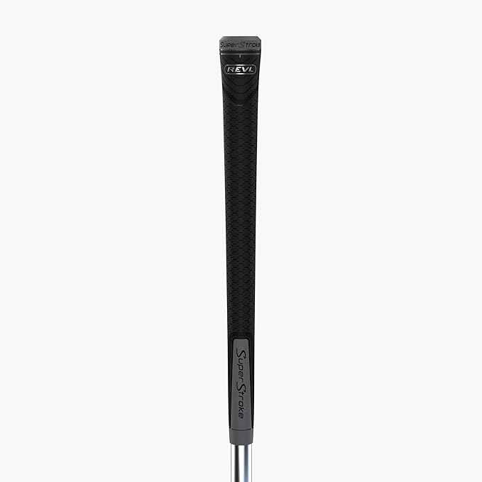 SuperStroke REVL Player Standard Golf Club Grips, .60 Round, All-weather Control and Long-lasting Performance in a Durable, High-traction Design