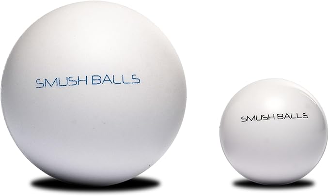 SMUSH BALLS Smushballs The Ultimate Anywhere Batting Practice Baseball (White, 12)