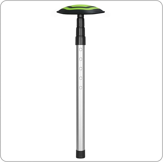 Light Weight Adjustable Golf Bag Stand Telescoping 4 Section Aluminum ABS Bag Holder Stabilizers Anti Slip Base Terrain