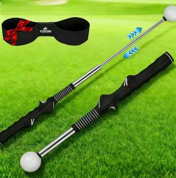 Golf Swing Training Aid - Retractable Golf Grip Trainer,Ergonomic Training Aid for Wrist & Swing Correction, Universal Trainer | for Home & Range Practice