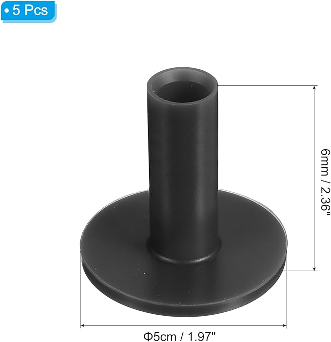 PATIKIL Rubber Golf Tees, Tall Practice Training Driving Range Tee Stable Ball Holder