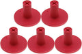 Golf Rubber Tee Holder Set for Golf Driving Range Tee Practice Tool Pack of 5