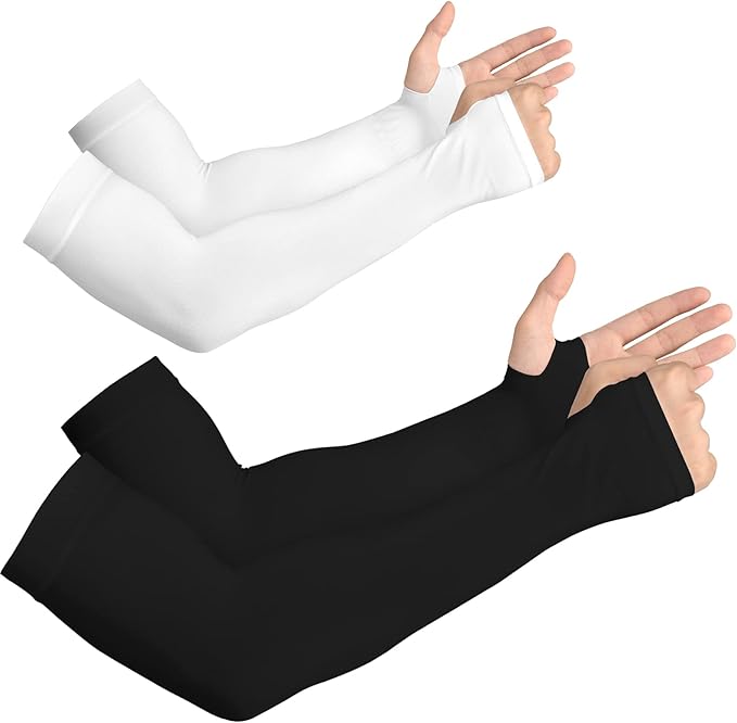 YESLIFE UV Sun Protection Arm Sleeves for Men & Women, UPF 50 Cooling Sports Sleeve