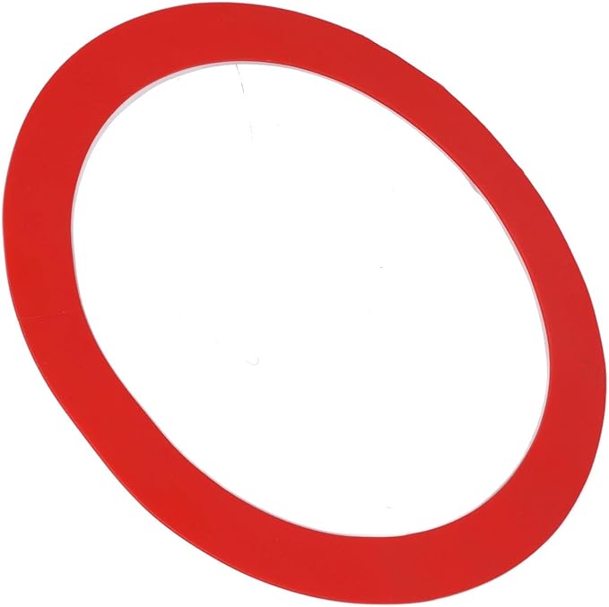 Golf Practice Target Rings, Putting Chipping Training Circle Ultra Thin Silicone Vibrant Indicator for Golf Training (Red Small Circle 50.5cm)