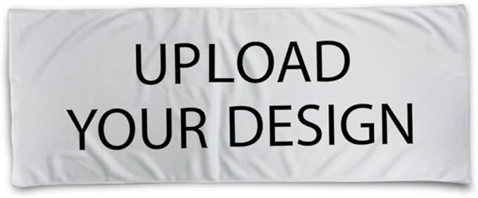Cooling Ice Towel – 2 Pack 12x31 inch Personalized Chilly Cool Instant Cooler Wrap Rag Outdoor Sports Gym Workout Fitness Customized Photo Design Text Name (CT3112, 31"x12")