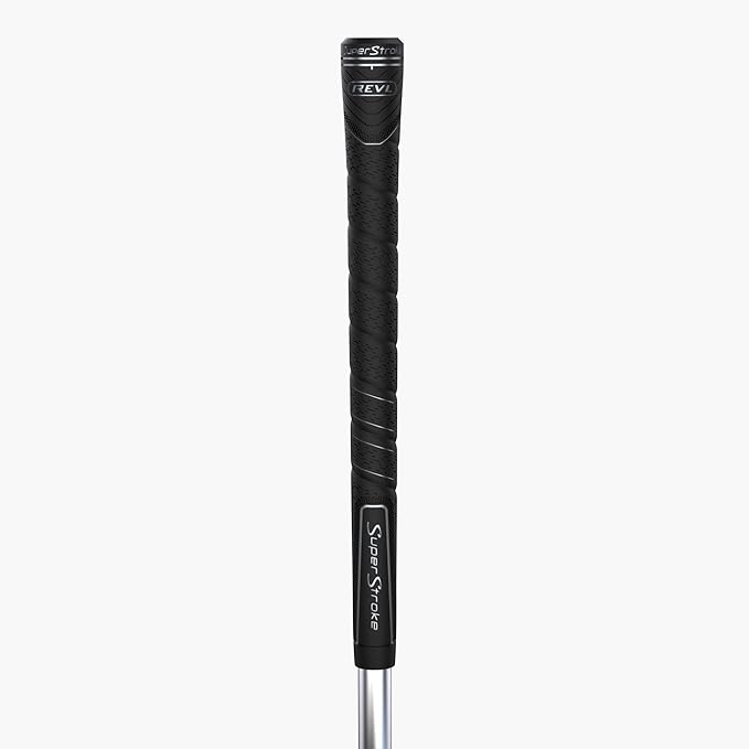SuperStroke REVL Comfort Jumbo Golf Club Grips, .60 Round, Maximum Comfort, Enhanced Feel, and Consistent Performance