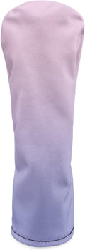 Golf Club Head Covers for Club Protective, Waterproof PU Leather Driver Fairway Wood Hybrid Head Cover