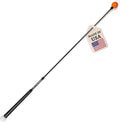 Orange Whip Lightspeed Golf Swing Trainer Aid Patented & Made in USA- Speed Stick Improves Speed, Distance and Accuracy (45")