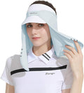 Unisex Sun Protection Golf Neck Shade Cap Drape UPF 50+ Cooling Face Covering