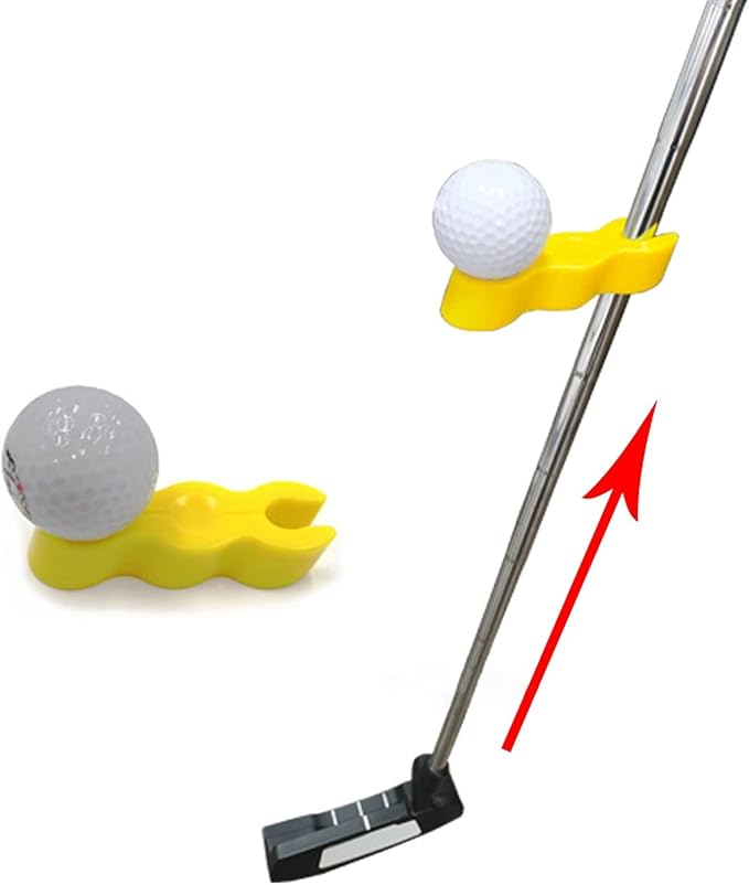 Putting Trainer Putter Correction Putter Straight Practice Eye Line Training Aids,9.5x3.0x2.8cm